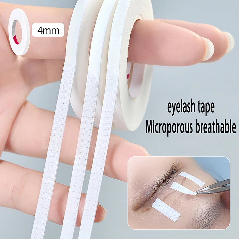 10 Rolls 4mm Professional Micropore Lash Extension Tape Eye Makeup Eyelashes Supplies Accessory Tool