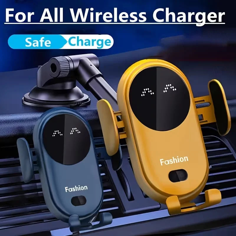 Wireless Charger for with Automatic Infrared Detection, Suitable for Mobile Phones,for Fast Charging And  As a Car Accessory