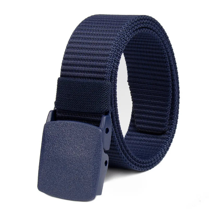 Men Women Jeans Belts 120cm With Buckle Adjustable Belt Metal Free Belts Outdoor Hunting Multifunctional Tactical Canvas Belt