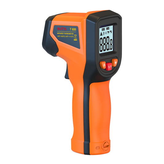 Infrared Thermometer , Handheld Heat Temperature For Cooking Tester, Pizza Oven, Grill & Engine - Laser Surface Temp Read