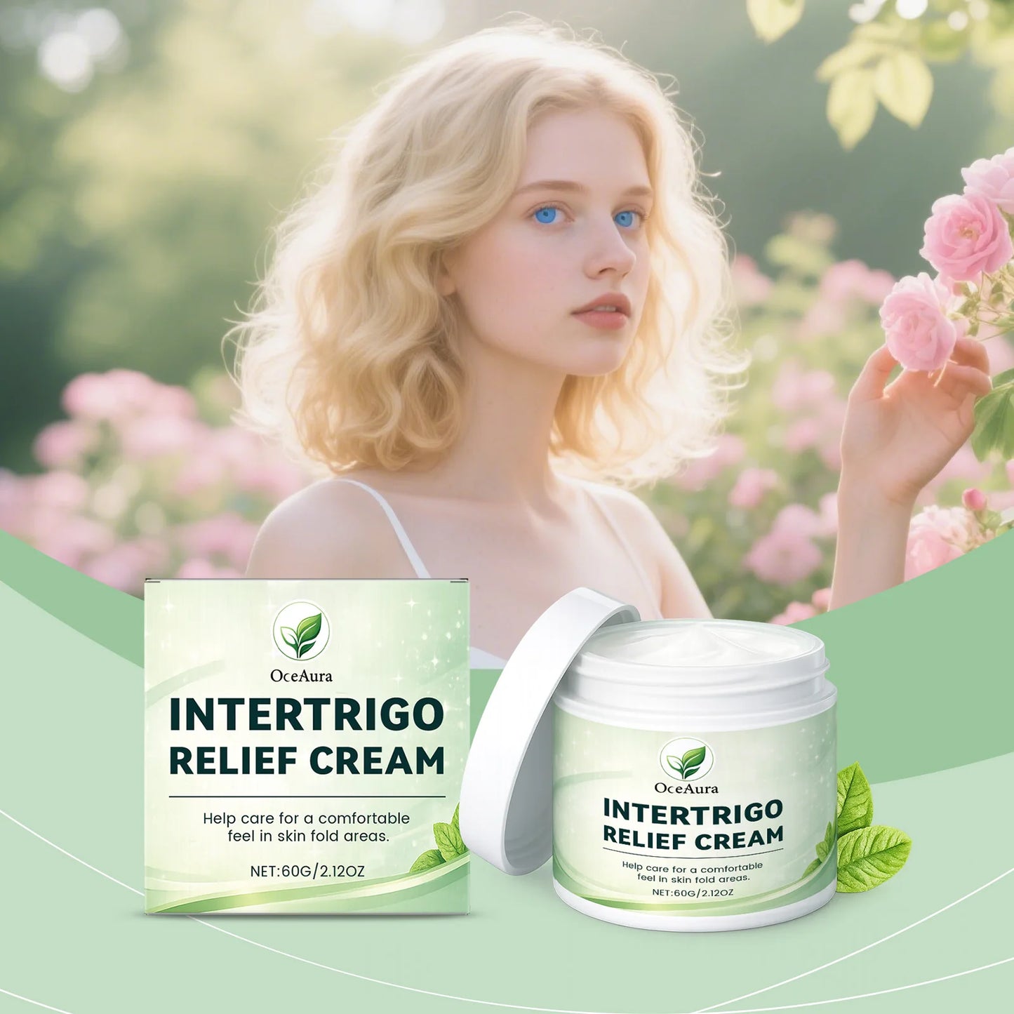 Camellia Sinensis Leaf Skin Care Cream Hydrating Gentle Smooth Skin Lightweight Soothe Skin Folds Deep Moisturizer Facial Health