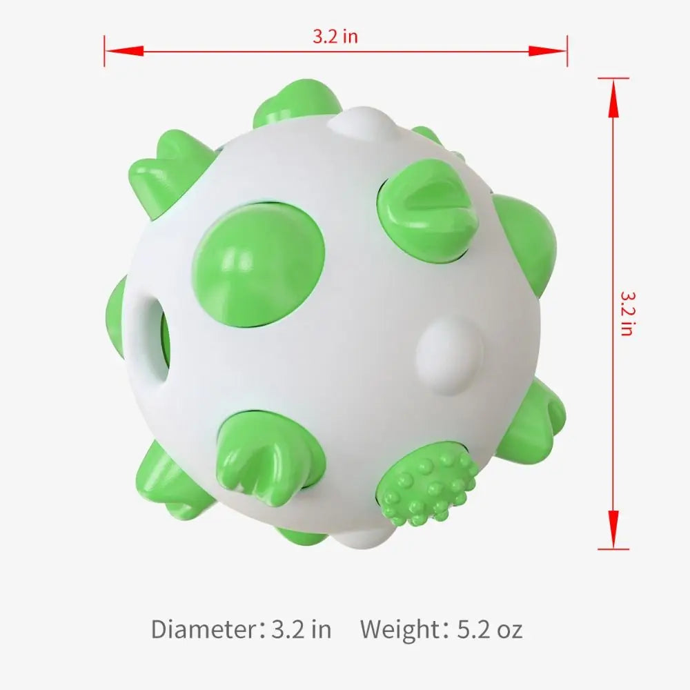 Pet Supplies Bite Resistant Pet Toy Ball TPR Wear Resistant Dog Chew Toy Non-slip Pet Teeth Cleaning Ball for Dogs Puppy Cats