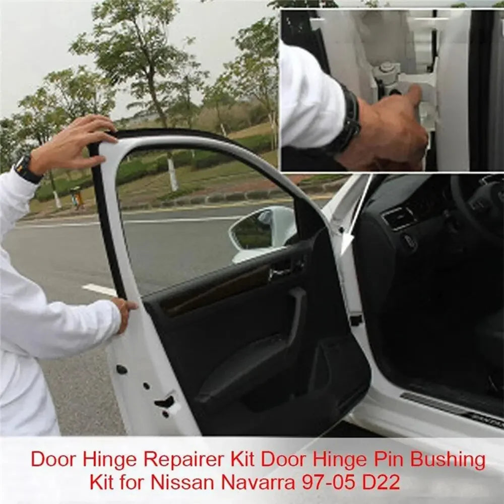 Hot Sale 4PCS pickup modification parts Replacement door hinge repair kit suitable for D22 Nissan Navara 97-05 NAVARA