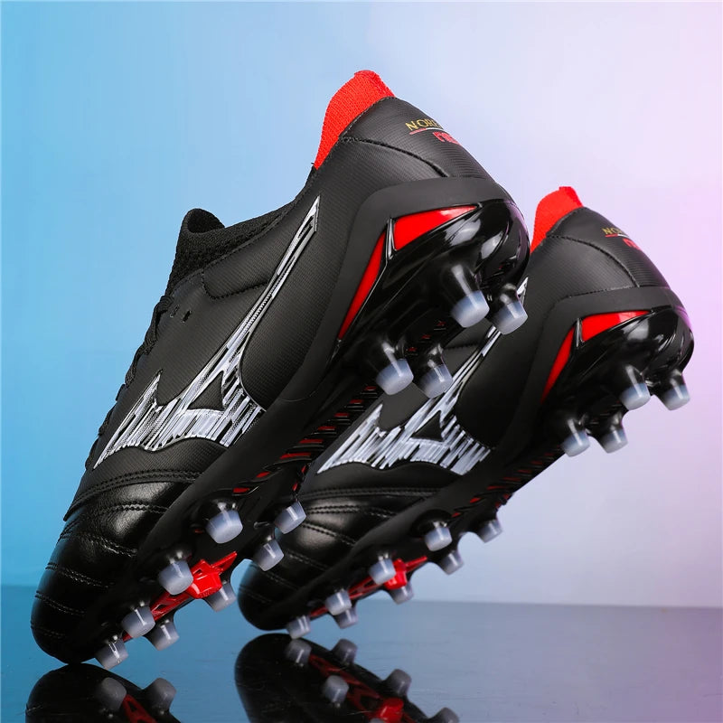Soccer Shoes Men's Football Boots Grass Training Sports Society Soccer Cleats Non-slip Football Field Boot Crampons De Football