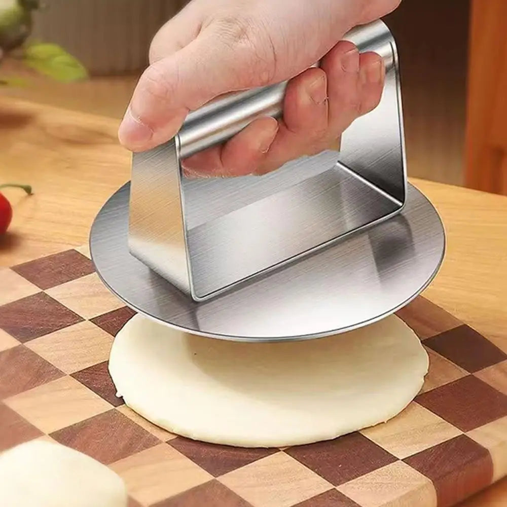 Hamburger Press Maker Stainless Steel Non-Stick Circular Square Burger Kitchen Tool Meat Press