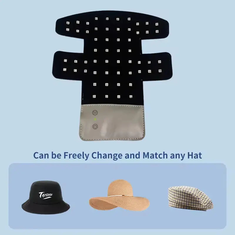 LED Red Light Therapy Cap Hair Growth Helmet Diode LaserHat Light Therapy Cap for Hair Regrowth and Hair Loss Treatment