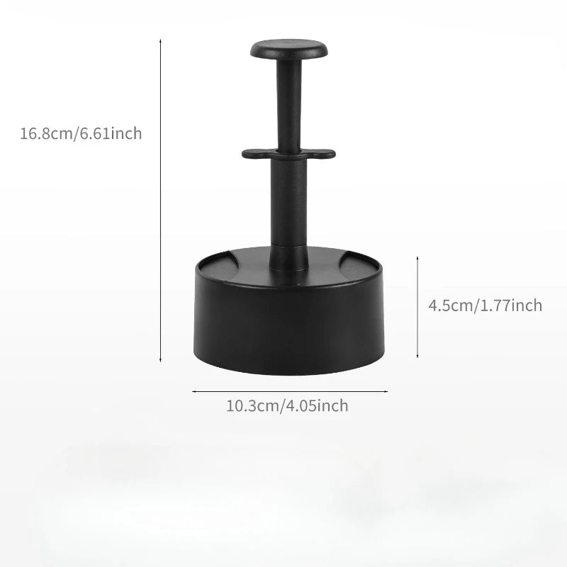 ABS Plastic Round Press Burger Meat Press Household Meat Patty Press Kitchen Manual Non-stick Meat Press