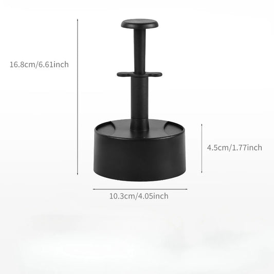 ABS Plastic Round Press Burger Meat Press Household Meat Patty Press Kitchen Manual Non-stick Meat Press