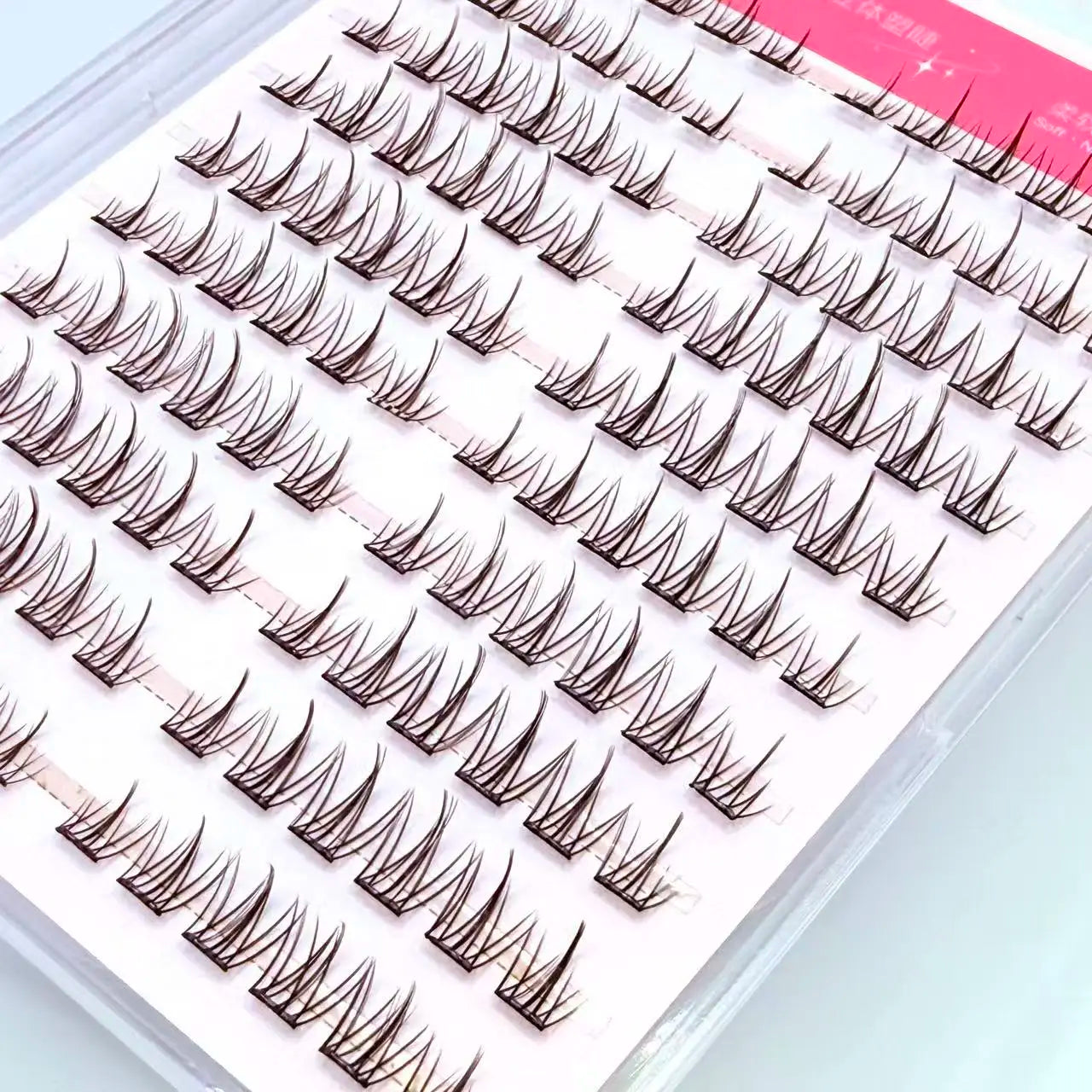 LONZUNIN Natural Look Reusable Self Adhesive False Lashes No Glue Eyelashes