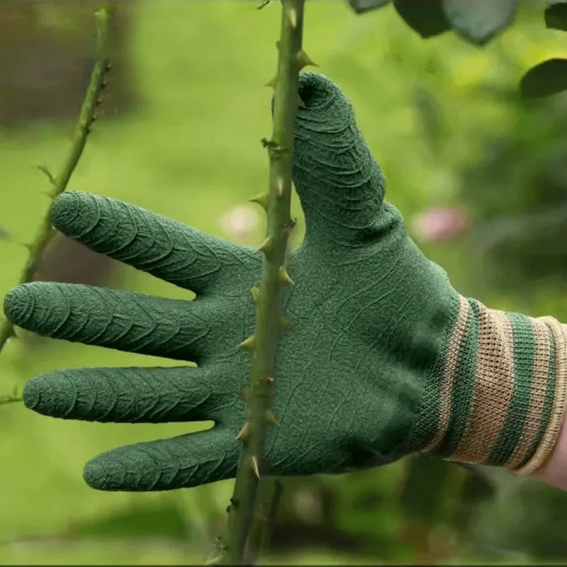 4 Pair Gardening Gloves Soft Breathable Wear Resistant Non Slip Stab Proof Working Gloves Unisex Planting Protective Tool Gloves
