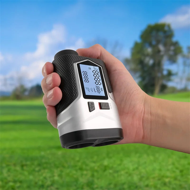 Rechargeable 1200m 650m with Slope Adjusted Flag-Lock Vibration Laser Distance Meter Telescope Golf Laser Rangefinder