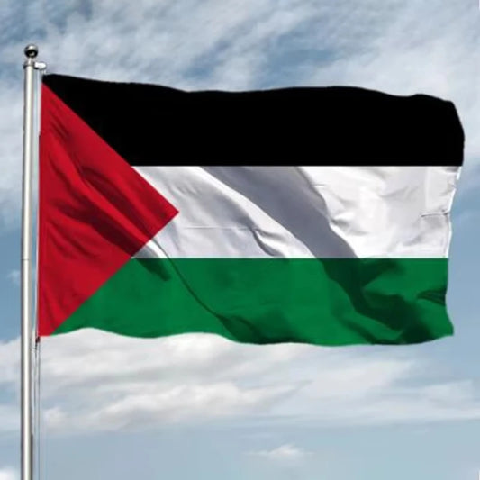90X150cm Palestine Flag hanging High Quality Polyester Palestinian banner For Decoration