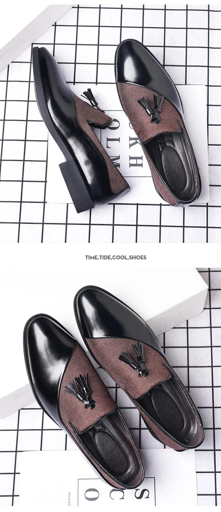 Men's Formal Shoes Versatile Men Shoes British Style Business Shoes Fashion Casual Men Loafers 2025 Trend Zapatos Para Hombres