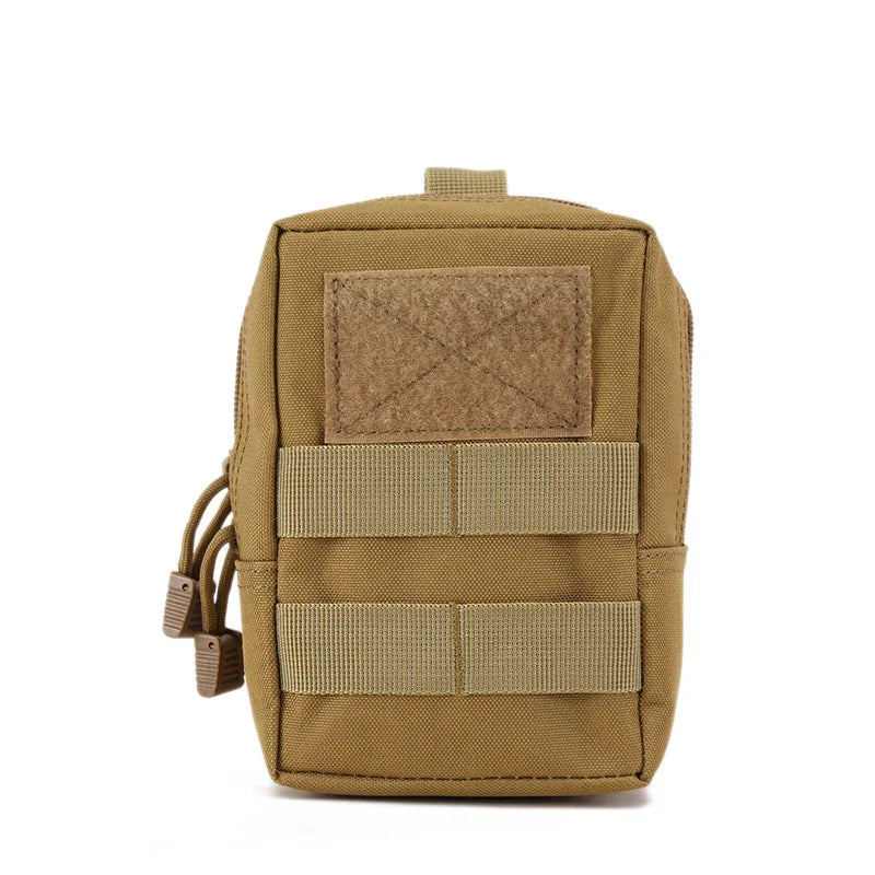 Tactical Molle EDC Pouch Compact Utility Pouch 600D Multipurpose Tool Bag Wasit Bag Organizer Tools Bags with Thigh Rig Panel