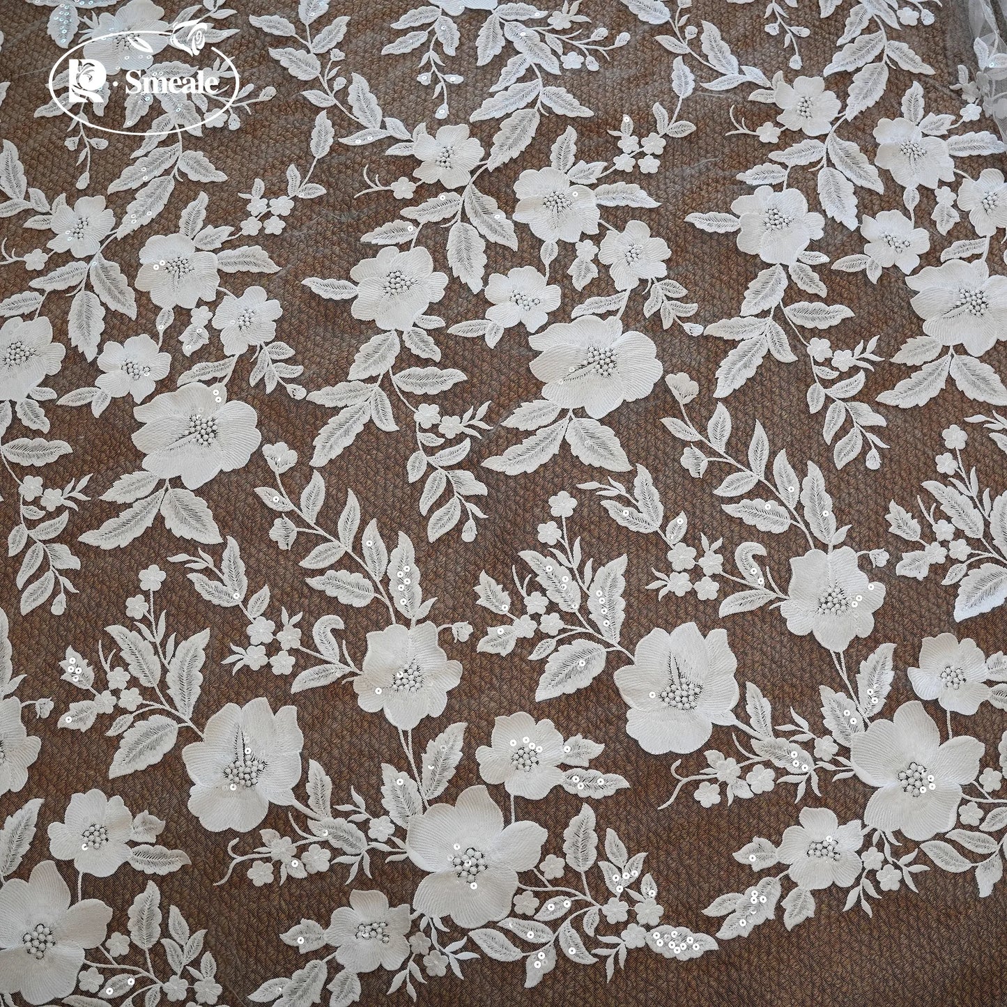 New Wedding Dress Headwear, Embroidered Sequins, Flower Cheongsam, Wedding Dress Tablecloth, Handmade DIY Accessories Decoration