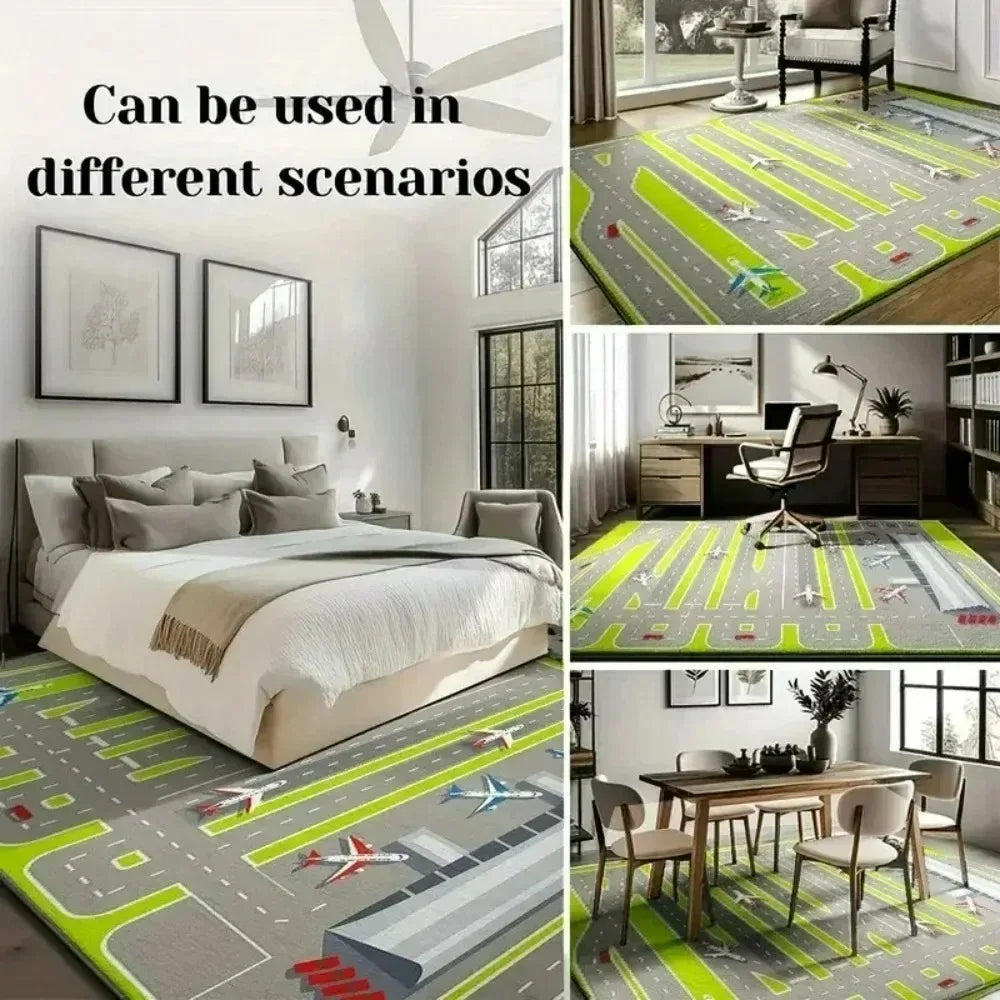 Islamic Muslim Carpet for Living Room Bedroom Bedside Floor Mat Home Lounge Decoration Absorbent Anti-Slip Doormat Prayer Rugs