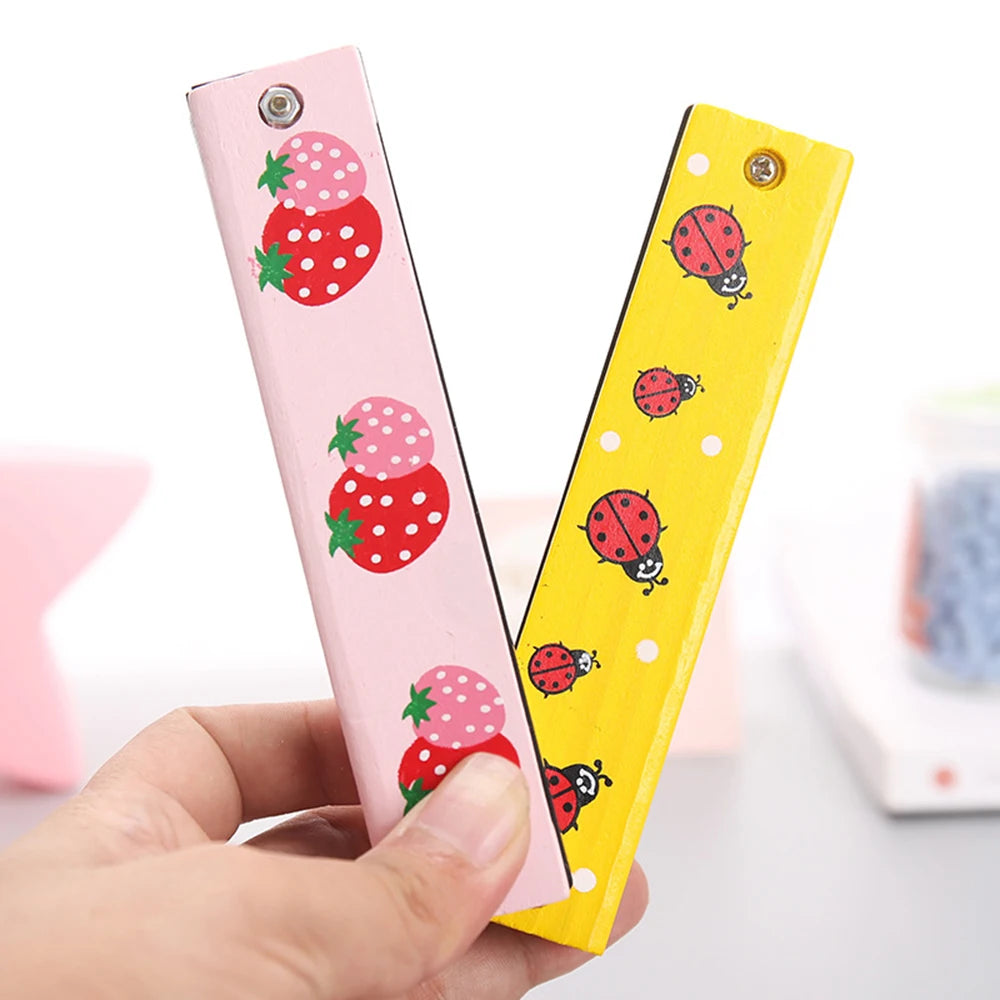 Montessori Musical Instruments Hand Drum Shaking Rattles Infant Kids Harmonica Music Educational Toys Baby Toys 6 12 Months