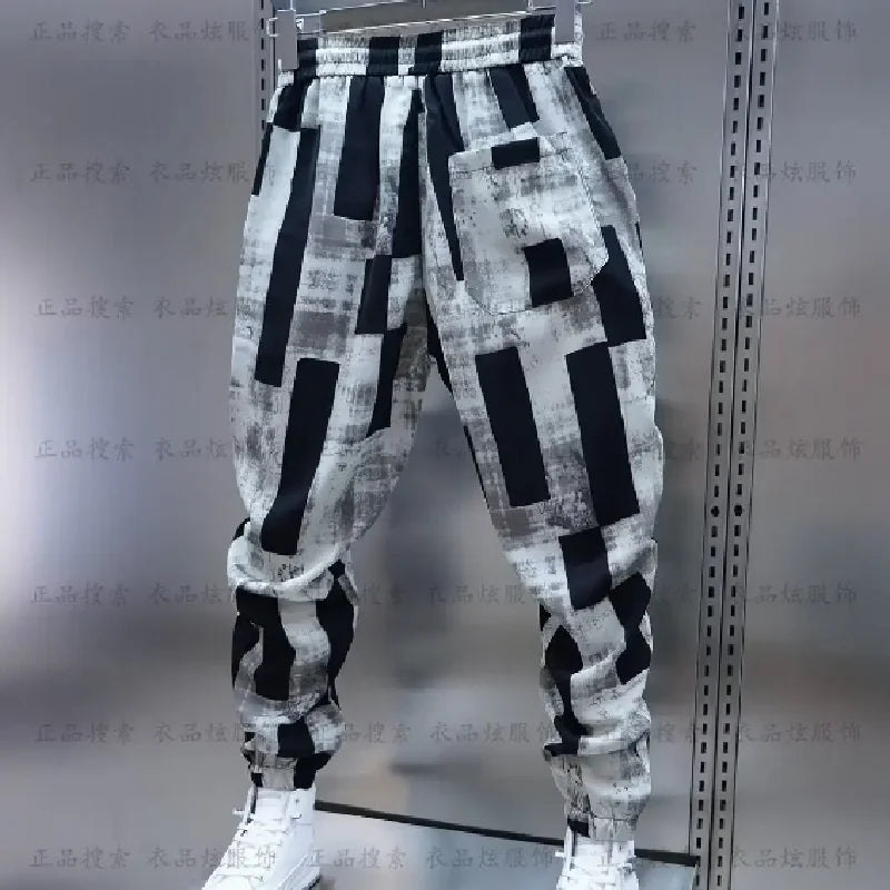 Men's Clothing Trousers for Men Pants Sport Male Clothes Baggy Pants Man Korean Popular Clothes Running Gym Jogging Sweatshirt