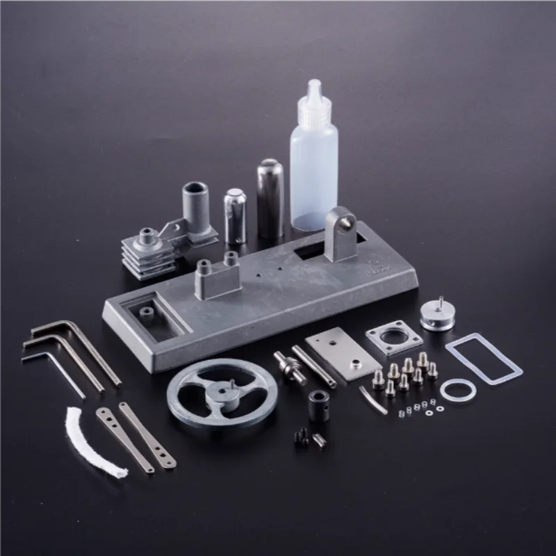 Stirling engine model children DIY puzzle assembled metal gifts toys physics laboratory equipment