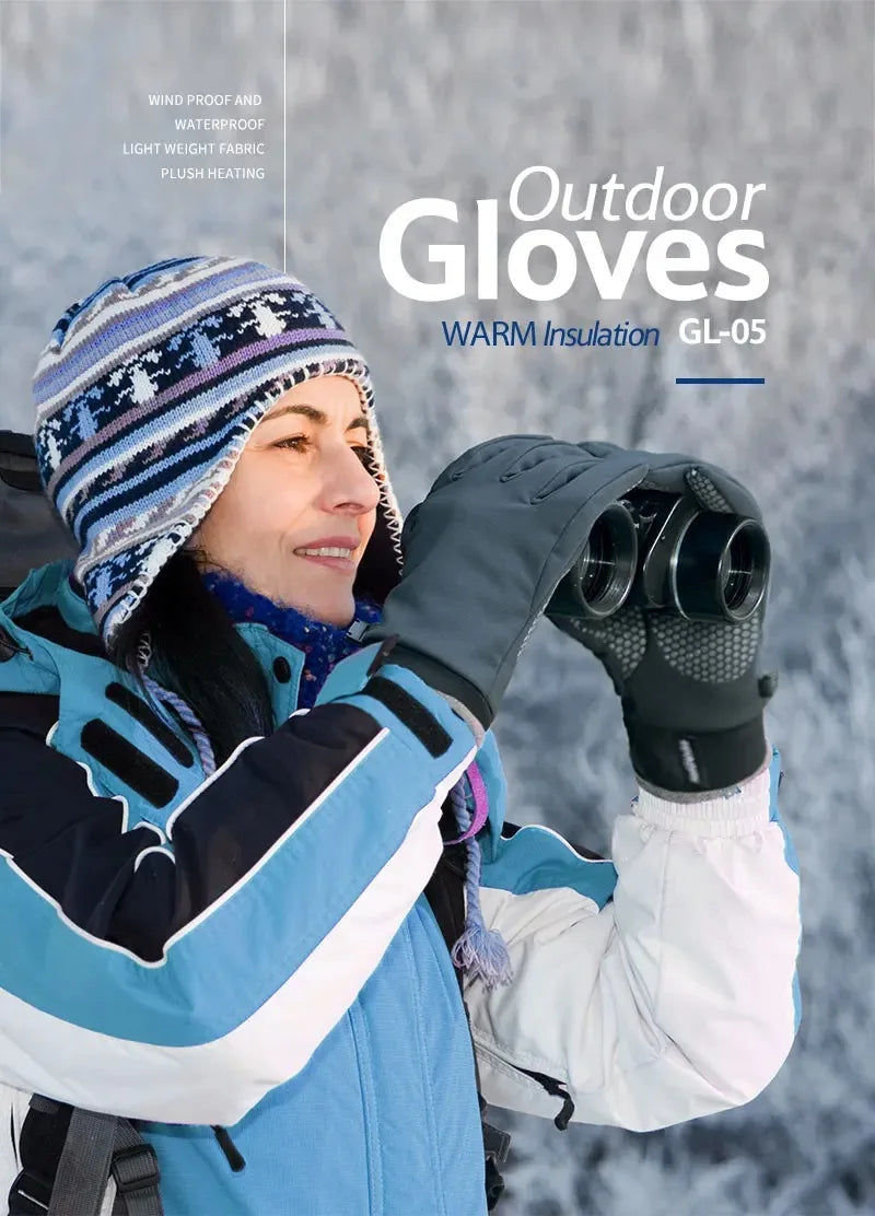 Naturehike Winter Gloves Men's Women's Gloves Motorcycle Gloves Ski Gloves Cycling Running Hiking Gloves Winter Fishing Gloves