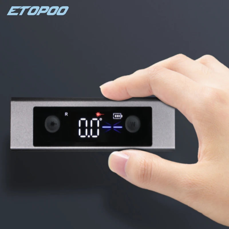 L1 Laser Line Projector Angles Laser Measurement Tools USB C Charging Laser Measure for Home