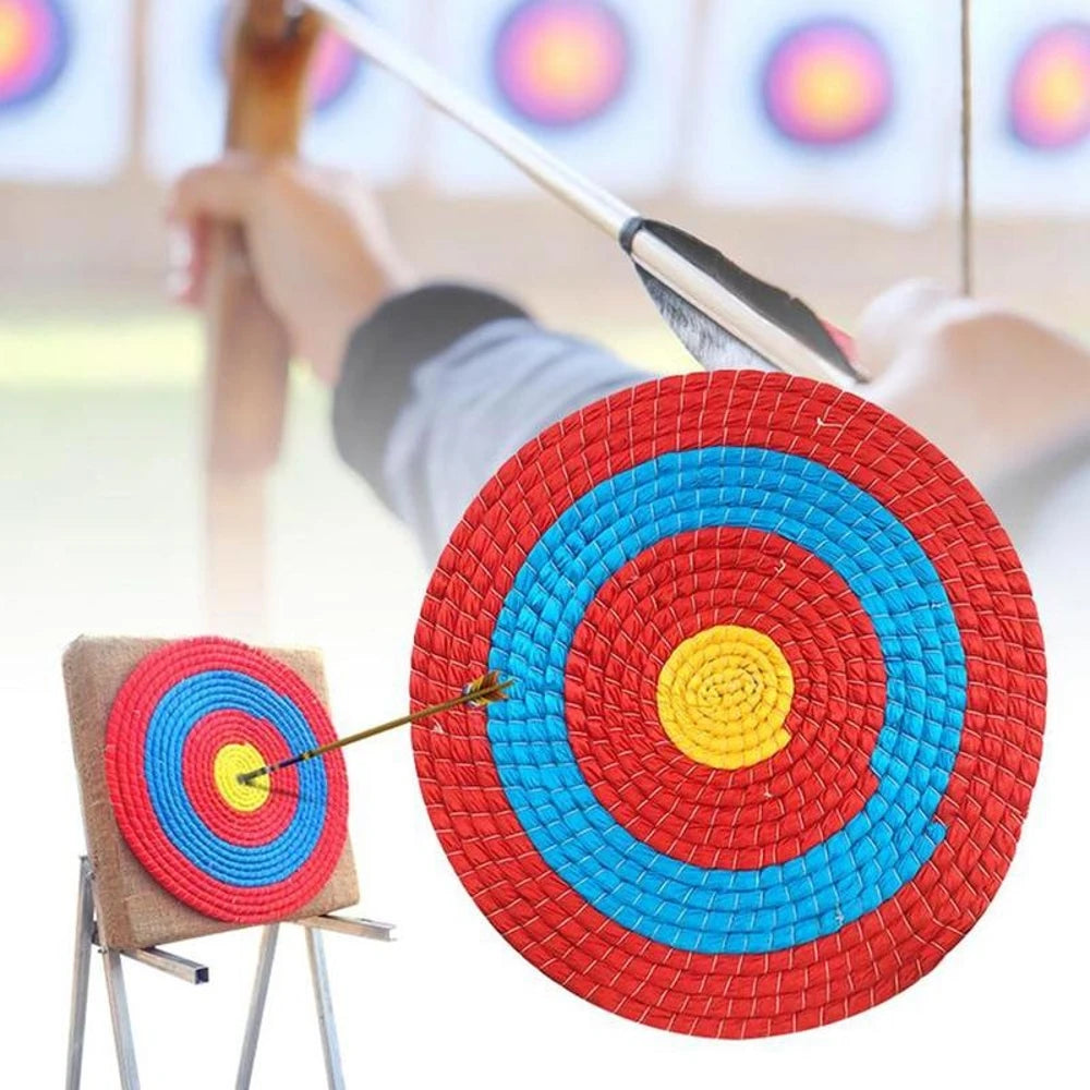 30/40CM Straw Shooting Archery Grass Target Straw Target Bow Arrows Shooting Aiming Practice Target For Outdoor Sports Shooting