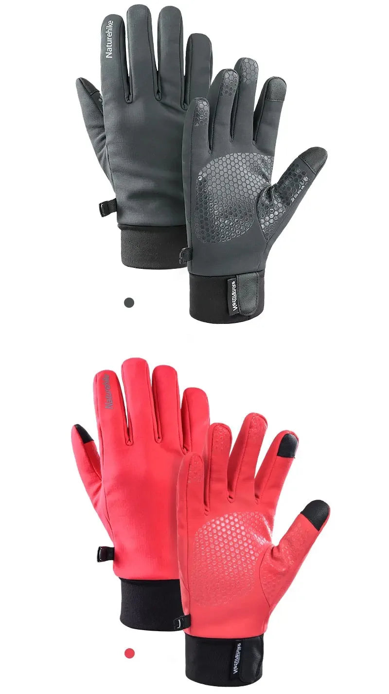 Naturehike Winter Gloves Men's Women's Gloves Motorcycle Gloves Ski Gloves Cycling Running Hiking Gloves Winter Fishing Gloves