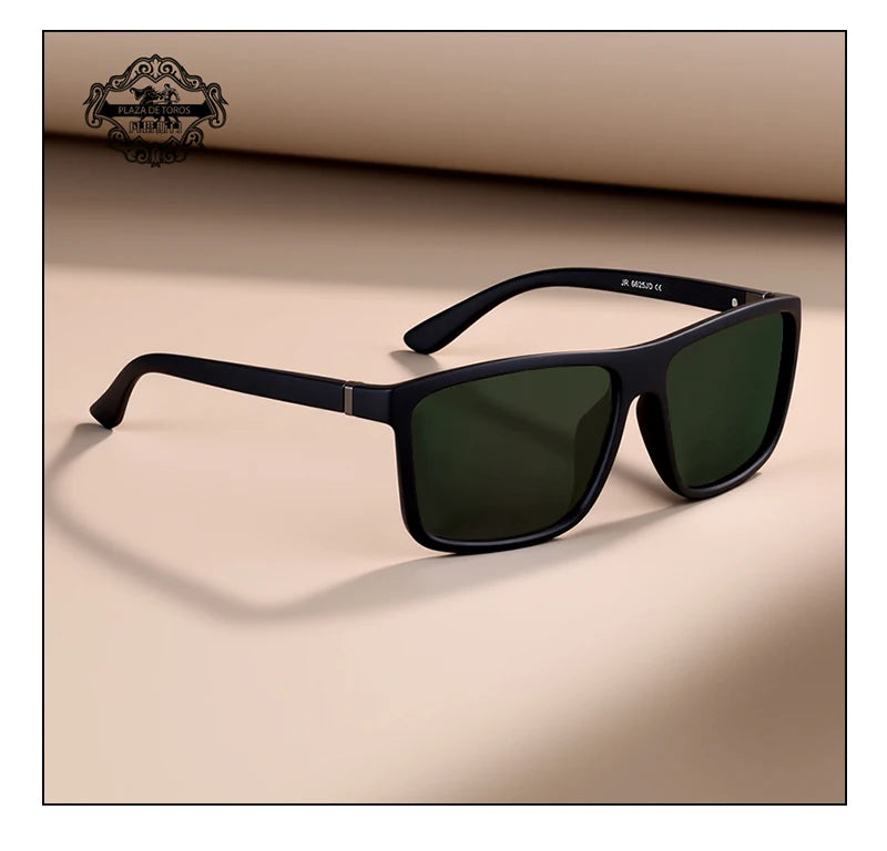 Classic Square Polarized Sunglasses Men Women Retro Black Sun Glasses Male Female Fashion Summer Anti Glare Driving Shades UV400