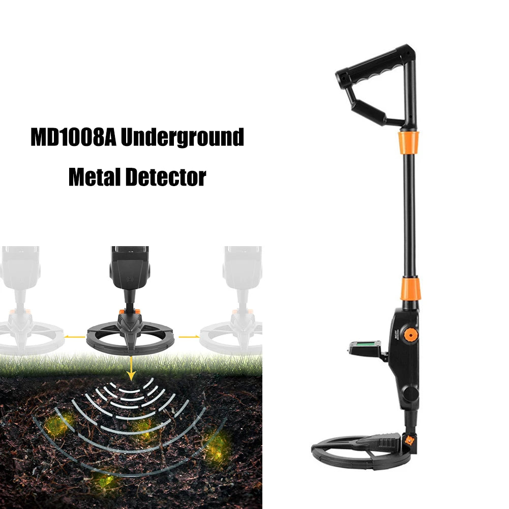Metal Detector Gold Silver Detector Gold Search Treasure Getector Gold Finder 360 Degree Handheld Alarm Coil Metal Detect Tool