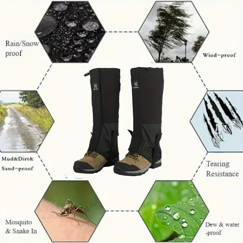 Leggings Snow Cover – Windproof, Cold-Proof, Durable for Skiing, Hiking & Winter Sports