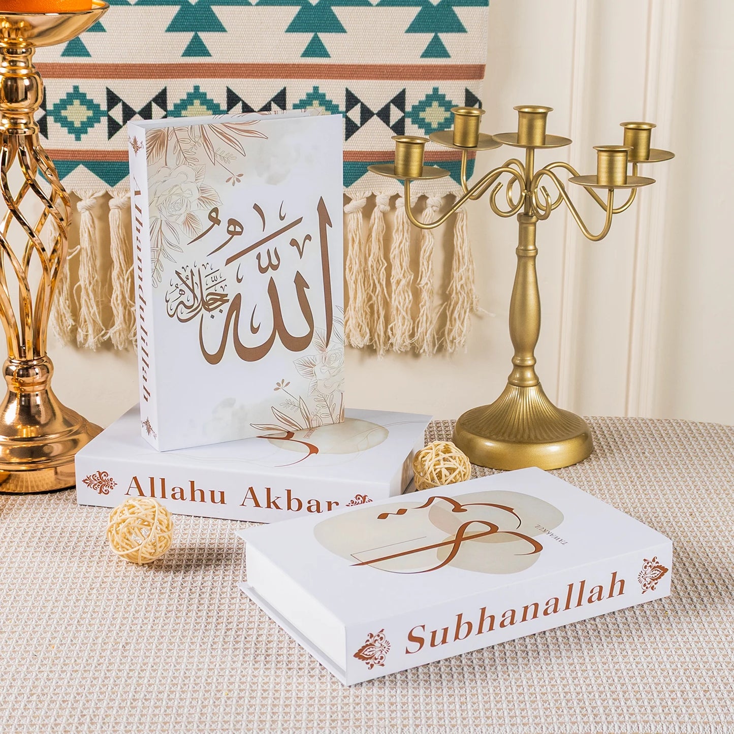 Islamic Serie Fake Book Decoration Coffee Table Decoration Living Room Fashion Prop Books Home Decoration Model Room Accessories