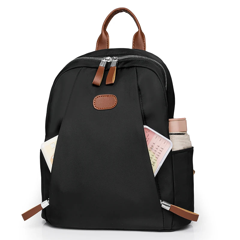 High Quality School Student Backpacks Large Capacity Travel Bags Fashion nylon Cloth Bag Trendy Computer Bag Backpack Washable