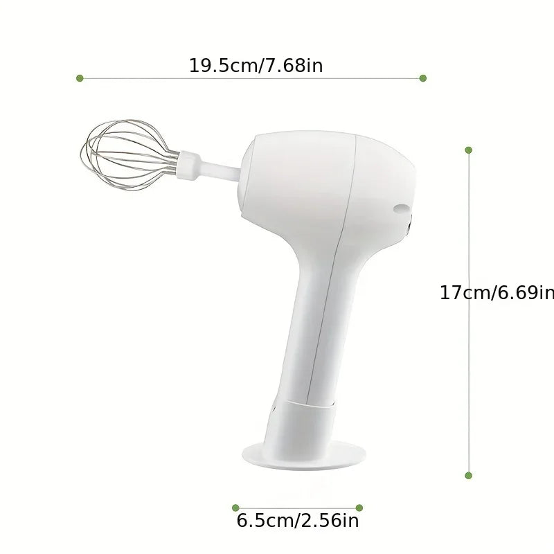 Wireless Portable Electric Food Mixer Automatic Whisk Egg Beater Butter Cream Vertical Whipper Kitchen Cordless Hand Blender