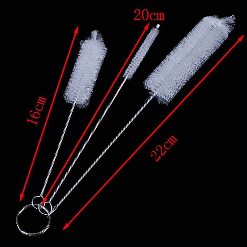 3Pcs/2Pcs Set Cleaning Brushes Straw Brush Shisha Hookah Pipe Cleaners Accessories Bottle Cup Cleaner