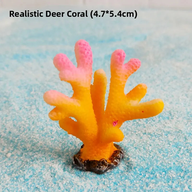 Aae Ball Aquarium Decoration Coral Micro Lacape Eco-Friendly Fi Tank Accories Toy Figurine Boat Garden Decoration