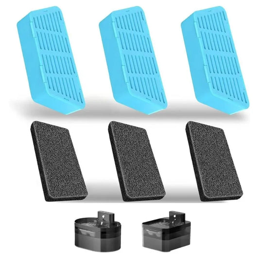 Pet Water Fountain Replaceable Filters For 2.2L Wireless Cat Water Foutain Filters Cats Drinkers Pet Water Purifier Filter