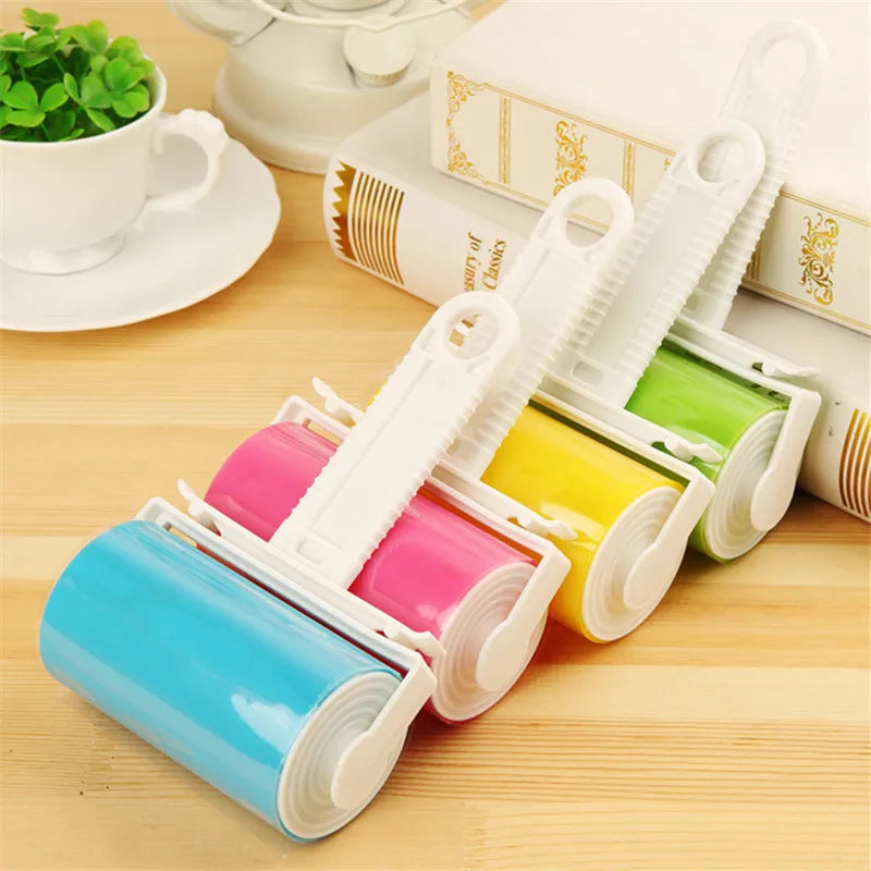 Washable Lint Roller Reusable Pet Hair Remover Brush Sticky Hair Removal Tool for Clothes Lint