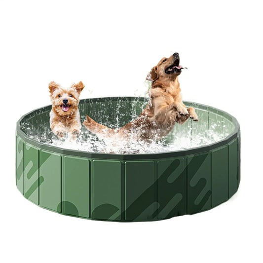 Pet Pool Kiddie Tub Portable Pet Pool Foldable Doggy Pools Outdoor Non slip Pet Bath Pet Cleaning Water Basin Pet Supplies