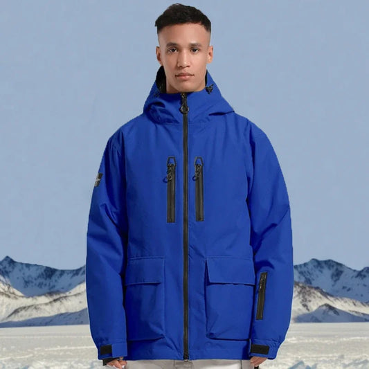 Winter New Skiing Jackets Thickened Warm Winter Clothes Outdoor Sport Waterproof Jackets Loose Couple Snow Coats Snowboard Tops
