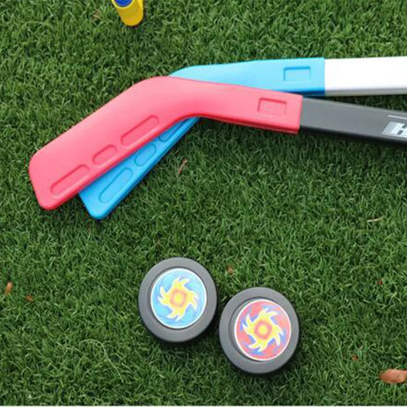 1 Set Hockey Soccer Goal Set 2-in-1 60CM Plastic Soccer Goal Indoor & Outdoor Sporting Goods