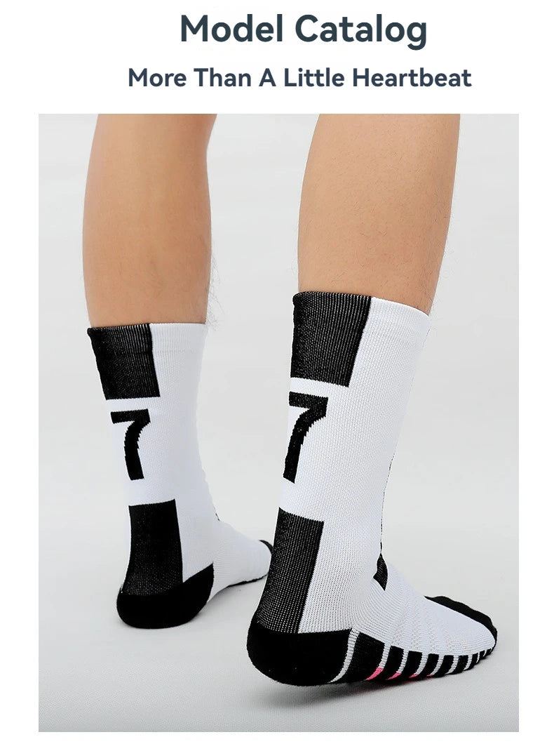 Football Socks For Football Stars Men's Special Anti Slip Thick Towel Bottom Midsole Practical Sweat Absorbing Sports