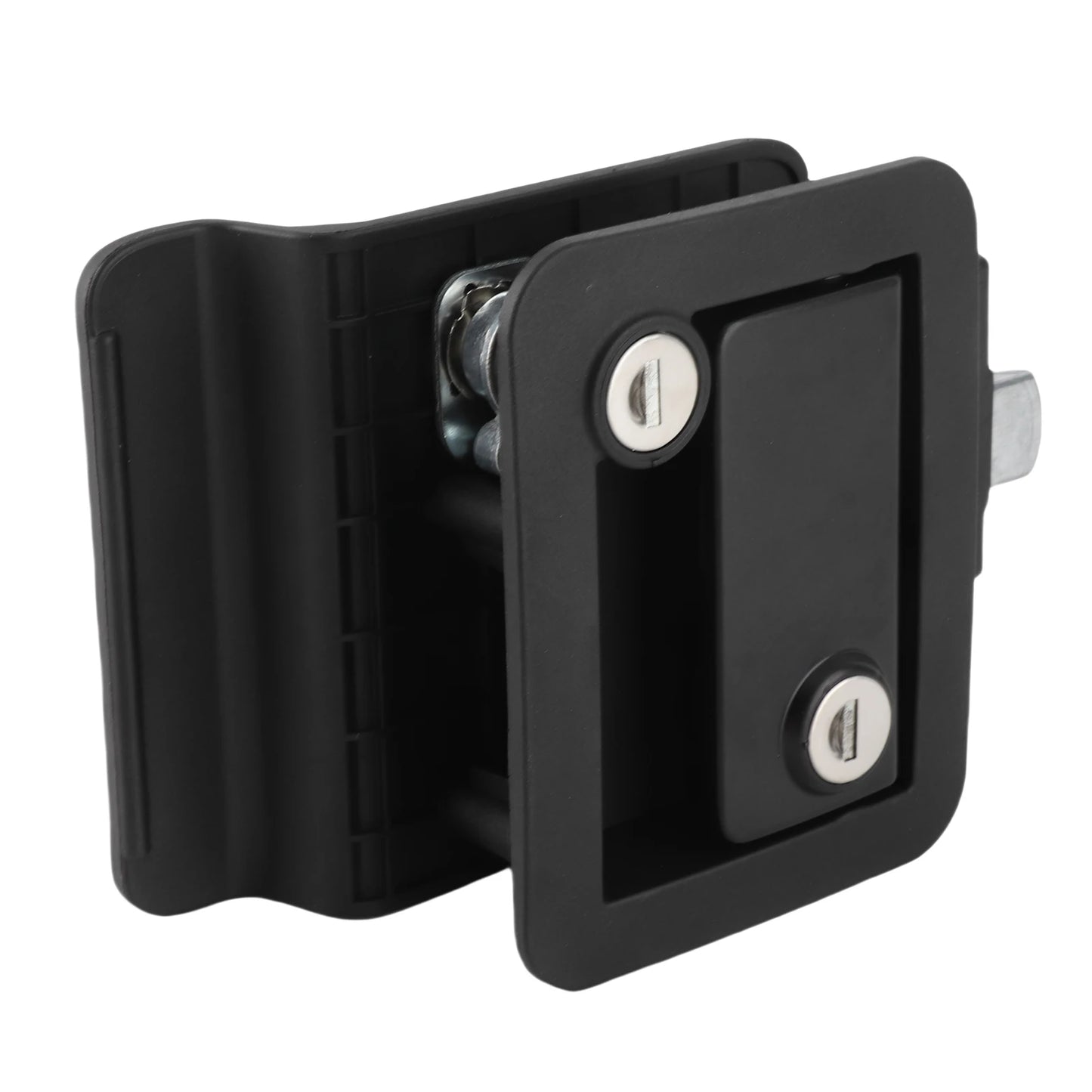 Auto Parts RV Door Lock Trailer Door Latch Inside Outside Double Open Zinc Alloy Galvanized for Large Vehicles Trailer Door Lock