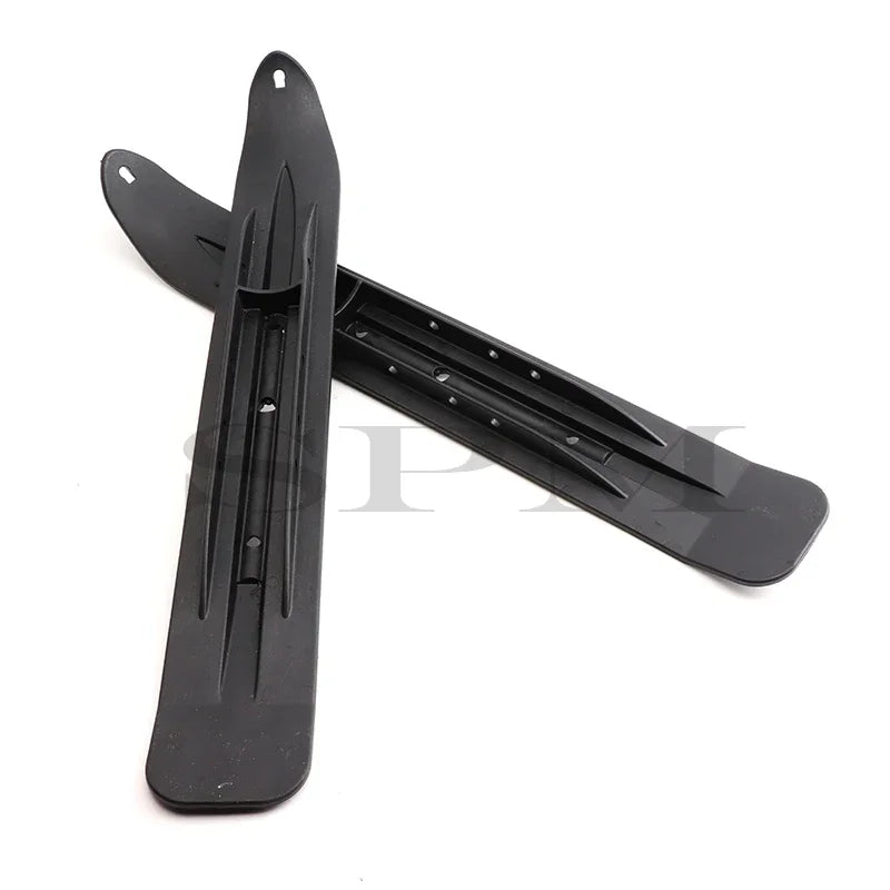 Snow Bike Sledge Sled Snowmobile Motor Front Wheel Plastic Skis for ATV Go Kart UTV Buggy Quad Modified Skateboard Accessories