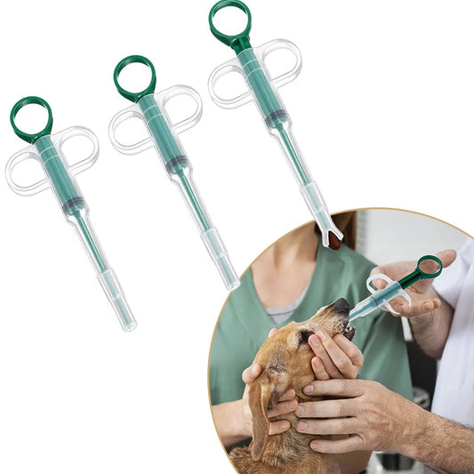 Pet Medication Dispenser, Pressing Feeding Stick for Cats and Dogs, Eating Pills, Pills, Medication Artifacts, Pet Sickness Care