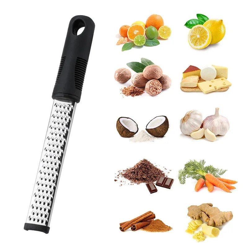 Peel Lemon Cheese Grater Stainless Steel Vegetable Manual Grater Peeler Sharp Blade Choppable Garlic Cheese Kitchen Tools