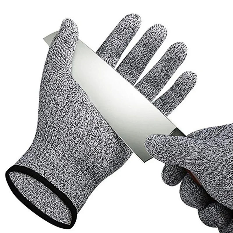 Anti Cut, Anti-Scratch, Multi-Purpose Gloves for Industry, Kitchen, Gardening and Glass Cutting, High-strength, Level 5 Safety
