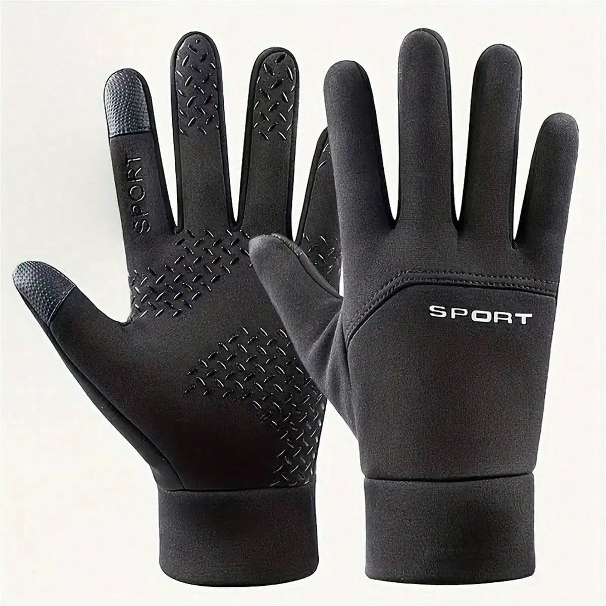 Outdoor hiking and camping gloves for hand warmers, suitable for sports, cycling, skiing, and touch screen waterproof gloves