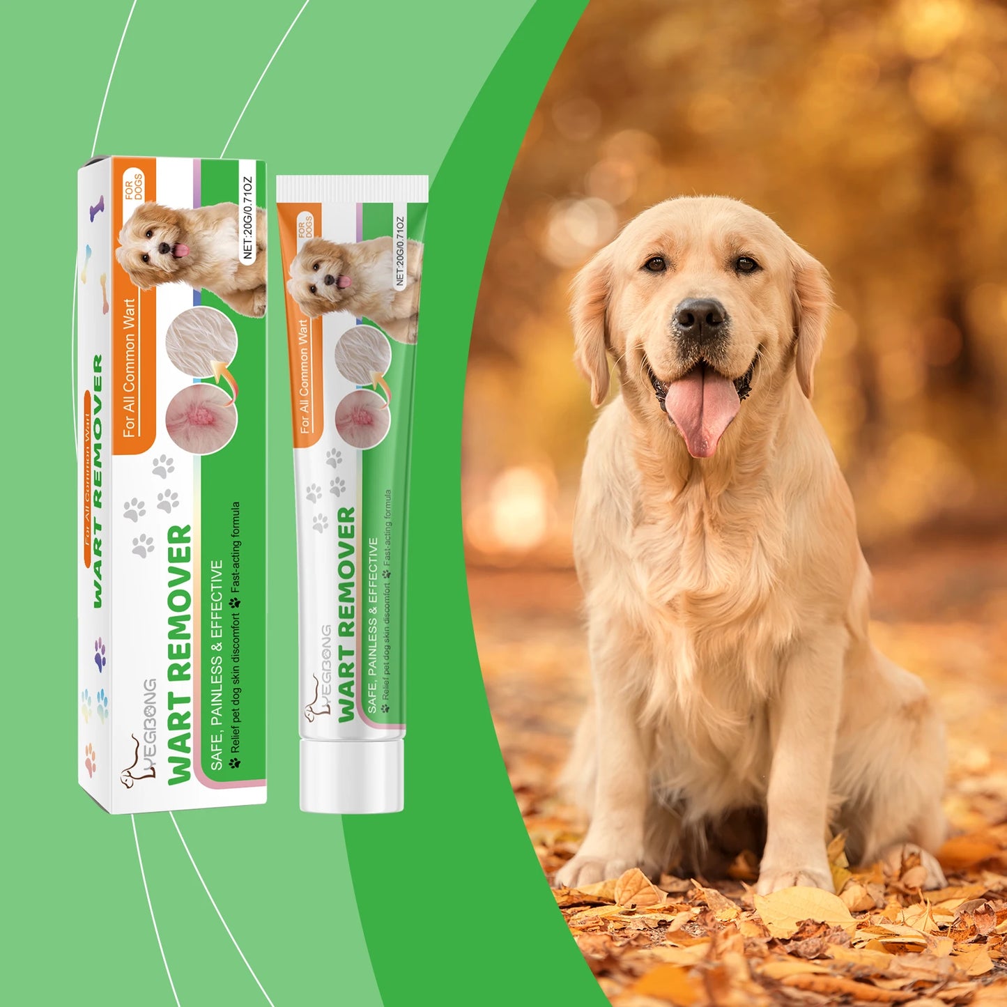 Dog Skin Cleansing Cream: Gentle Herbal Formula, Nurtures & Cleanses Dogs' Body Skin