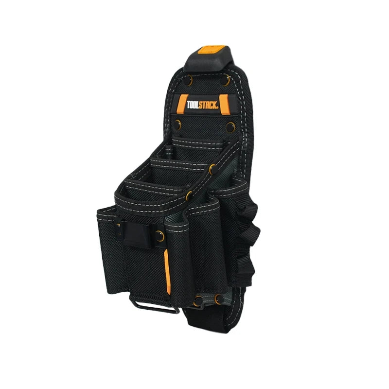 TOOLSTACK Mini Electrician's Pouch High Quality Oxford Durable Tools Storage Bag Quick-Hook Small Waist Toolkit Work Package