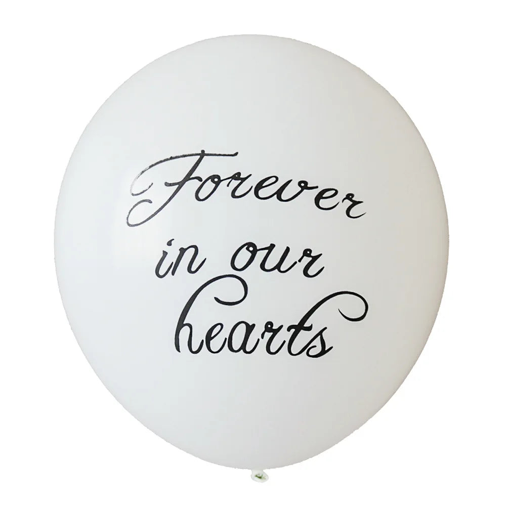 10pcs 10inch Just Married Latex Balloons Wedding White Engagement Party Decoration Bridal Shower Decor